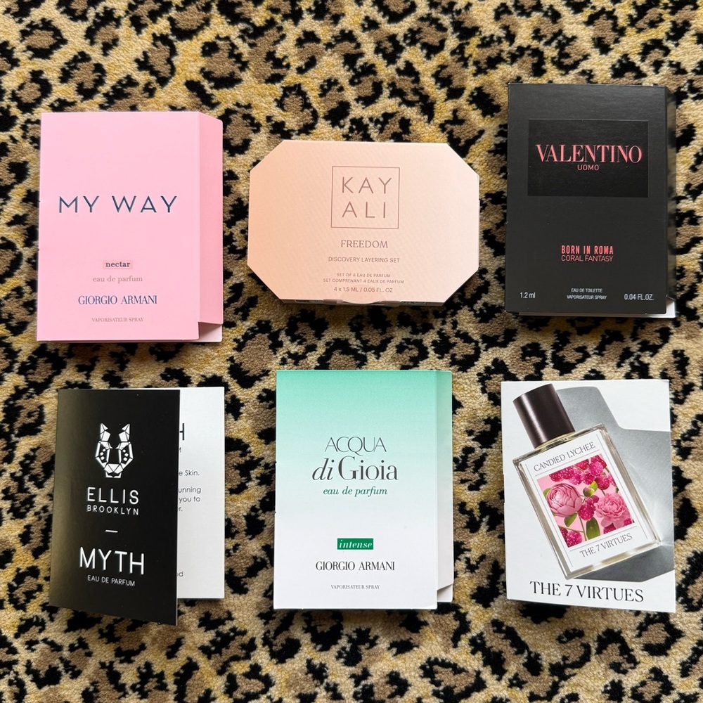 Perfume samples bundle - 9 items (NIB)